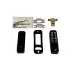 PUSH BUTTON on 1 SIDE - SECURITY LOCK - Black or Silver or White locks