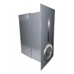 Hamptons Style White Letterbox  Extendable