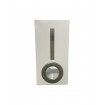 Hamptons Style White Letterbox  Extendable