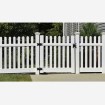 960h Post Picket PVC Fence **Pickup** White Temporary Portable Fencing Events