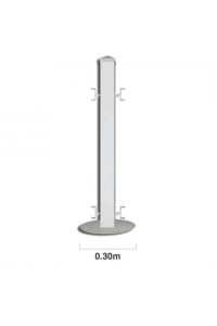 960h Post Picket PVC Fence **Delivered** White Temporary Portable Fencing Events