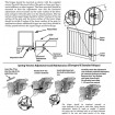 PVC Gate Hinges (Pair) Black Gate Temporary Fence Portable Fencing Events Entry