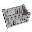 Hamptons PVC Rectangle Planter Box