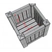 Hamptons PVC Square Planter Box