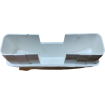 10 Pack PVC Post Caps Fencing Cap Picket Fence Cover for 75x20 Pickets white