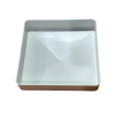 PVC Post Caps 10x Pack 4" Fencing Slimeline Cover 100x100 Posts white Hamptons